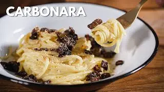 Najlepsza wegańska CARBONARA! Jak zrobić? | WegeTuba