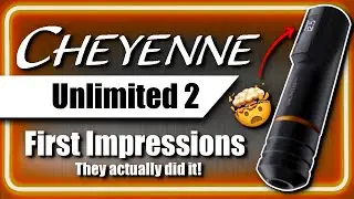 Первые впечатления от новой тату-машинки Cheyenne Unlimited 2