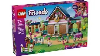 LEGO 42688 Instructions | Friends | Horse Stable and Riding Academy | Horseback Riding