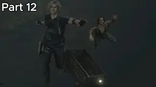 Resident Evil 4 Gameplay Part 12 Mining Cart Rollercoaster