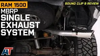 2009-2018 5.7L RAM 1500 MBRP Armor Lite Single Exhaust System Review & Sound Clip