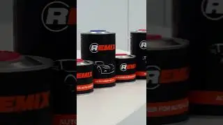Как добиться блестящего результата при покраске авто? Попробуйте REMIX AUTO CLEAR HS 2:1 🔥