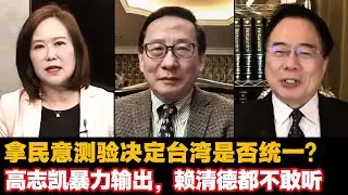 🔥拿民意测验决定台湾是否统一？高志凯暴力输出，赖清德都不敢听。#Victor Gao #蔡正元 #台湾统一 #中美关系 #委内瑞拉 #马杜罗