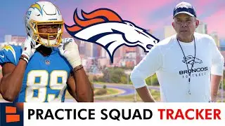 Denver Broncos Sign Veteran Tight End + Practice Squad Tracker Ft. Key Signings & Losses | News