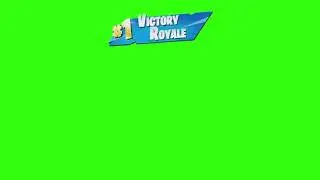 Fortnite #1 Victory RoyaleGreenScreen ChromaKuts