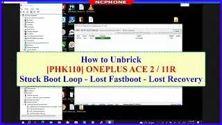 OnePlus ACE 2 / ONEPLUS 11R Bricked | How to unbrick OnePlus ACE 2 / ONEPLUS 11R Soft Bricked