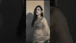 Gemini AI Saree Trend 🥰🪷 Romanticising Retro Vibes 💖 #geminiai #viralshorts