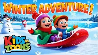 Lily & Sammy's Magical Winter Adventure ❄️ | A Fun-Filled Snowy Song
