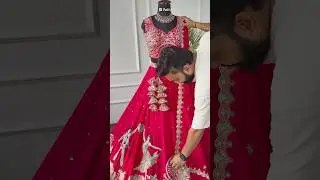 Beautiful Pink color Embroidery  Lehenga choli for Wedding Function