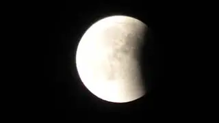 Lunar Eclipse in NRW, Germany. 27 July, 2018. Time-lapse X 8.