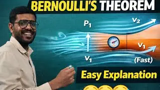 Proof of Bernoulli’s Theorem #BernoullisTheorem, #FluidMechanics, #Physics, #FluidDynamics