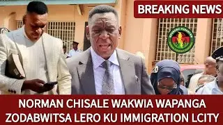 NORMAN CHISALE WAPANGA ZODZIDZIMUTSA KU IMMIGRATION (LILONGWE) #malawiviral #malawitrending 