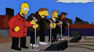 Be Sharps: Baby on Board | Homer's Barbershop Quartet - Season 5 Episode 1 | The Simpsons Song