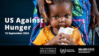 US Against Hunger Interview Event at BYU with Sharon Eubank and Barron Segar | Livestream Replay