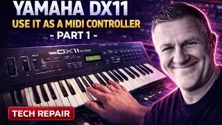 Yamaha DX11 : use it as a MIDI controller