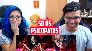 ESPECIAL 2 EM 1 Rap do Jeff The Killer - O JEFF CHEGOU & Rap do Chucky - VOU BRINCAR COM VOCÊ
