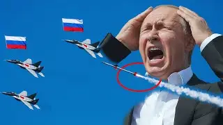 25 MINUTES AGO! NATO missile hits Russian MIG-29, killing crew