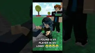 VR PLAYERS ARE SO CUTE- 😭😭 #roblox #rblx