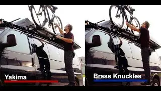 Сравнение велокреплений Rocky Brass Knuckles и Yakima High Roller!