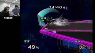 SSB 103 Melee LF: Faxmachine (Green) vs 5Grain (Blue)