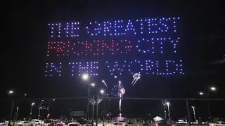Taste of Chicago Drone and Fireworks show 