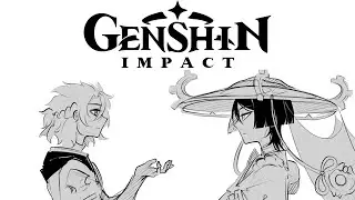Genshin Impact Comic Dub - The Artifical Beings (Comic by _xinyiz)