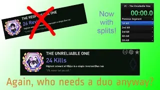 [Zenith Clicker] The Unreliable One WORLD RECORD + SPLITS