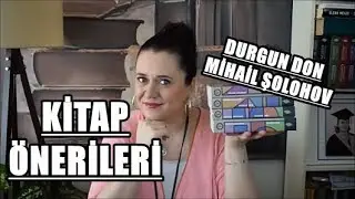 MİHAİL ŞOLOHOV DURGUN DON KİTAP ÖNERİSİ | Rus Edebiyatı Kitap Önerileri