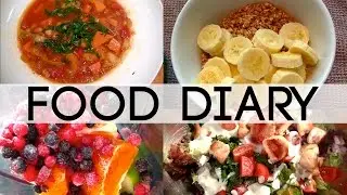 Food Diary | Gesunde Ernährung - Was ich täglich esse!