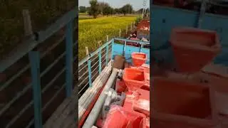 नेपाल के लिए दाल प्लांट की मशीनें लोड होते हुए//#vishnu_food_and_engineering //#dal//#shorts /#milll