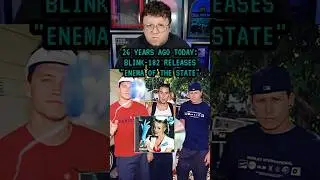 blink-182&rsquo;s Enema of the State was released 26 years ago today! 🤯 #blink182