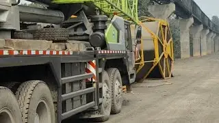 Jungle me aagaya hamara crane...............😲😳#crane#travel#minivlog