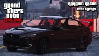 GTA ONLINE | Random Races with Friends