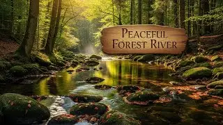 River Water Flow 🌊 Peaceful Soundscape for Deep Sleep and Inner Peace #1986