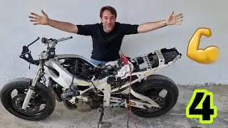 4 ARRANCARA YAMAHA R6 tetris moto parada años? ARRANCARA????⚡💥💪😊