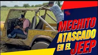 Mechito se atasc&oacute; con el Jeep