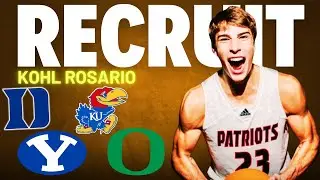Kohl Rosario Recruit Update - Duke, BYU, Kansas, And Others Interested!