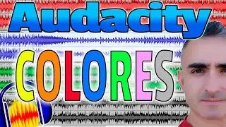 Audacity 2023 - Cómo CAMBIAR el COLOR de las pistas | Cómo cambiar el color de forma de onda