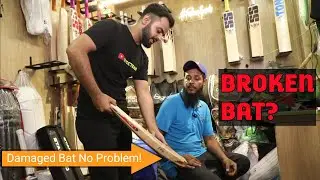 How to Fix Your Broken Bat Easily, Best Shop for Bat Repair in Delhi | Youngsters Cricket Club​