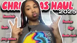 MY CHRISTMAS HAUL 2025 🎄| uggs,juicy couture,essentials,beats,pandora,Kendra Scott and etc