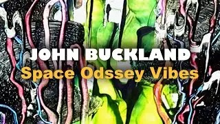 Encaustic Art - John Buckland - Space Odyssey Vibes
