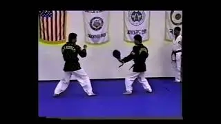 2-Kicking combination and one step sparring for high white belt to achieve yellow belt