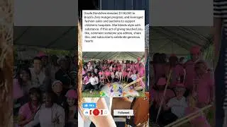 Gisele B&uuml;ndchen donated $150,000 to Brazil&rsquo;s Zero Hunger program_and leveraged fashion sales#america