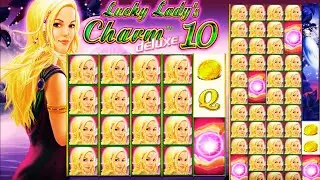 BIG WIN on Lucky Lady&rsquo;s Charm Deluxe 10! Huge Payouts Unlocked in Bonus Spins! 🍀💰