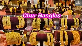 Chur Bangle designs | Festive special gold bangles from Tanishq | Dhanteras | Diwali special