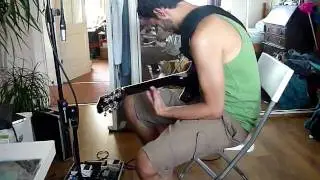 Guitar genius with Oscar Hidalgo.