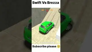 BREZZA VS SWIFT😈INDIAN CAR SIMULATOR 3D#shorts#gaming #viral