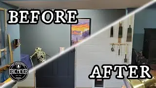 Basement  Shop Remodel + Adding a Pattern Maker's/Gunstock Carver's Vise to a Workbench