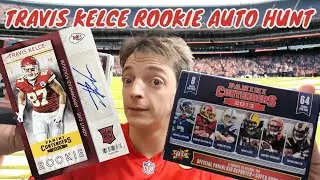 Hunting Travis Kelce Rookie Ticket Auto! Panini Contenders Football 2013 (Giveaway winner announced)
