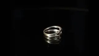 CI0001190 - 2.5 grams 9 carat White Gold Diamond Eternity Style Ring